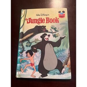 Walt Disney The Jungle Book Hard Cover Disney's Wonderful World of Reading